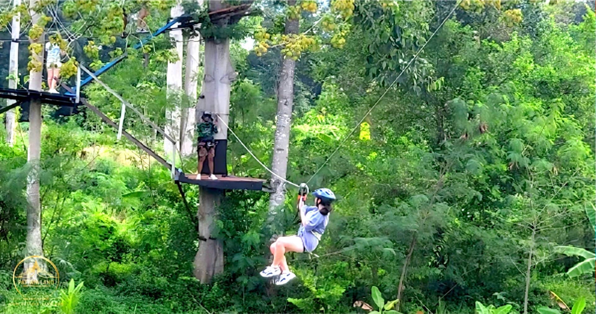 Tarzan Abenteuer Zipline