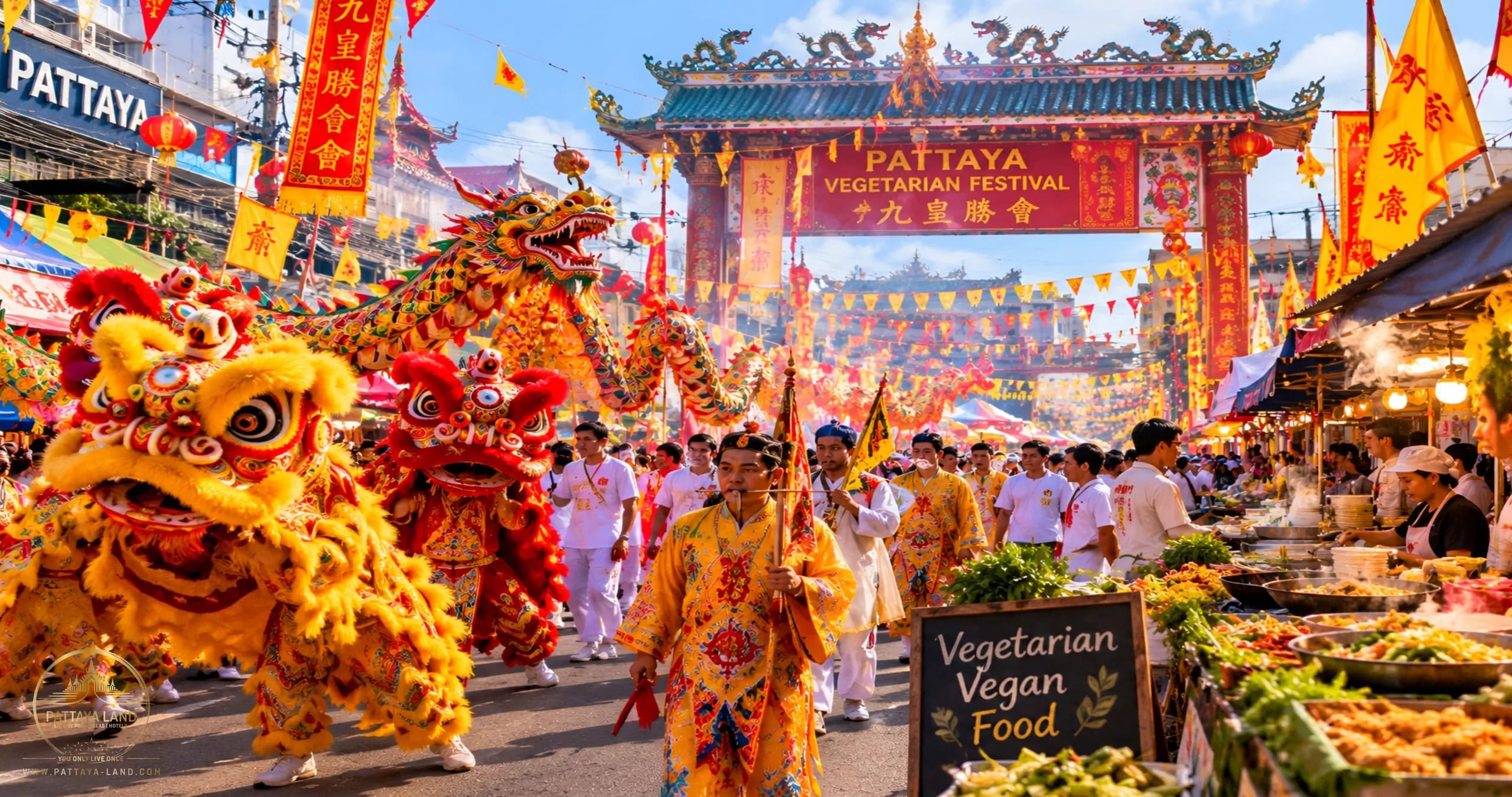 PATTAYA VEGETARIAN FESTIVAL